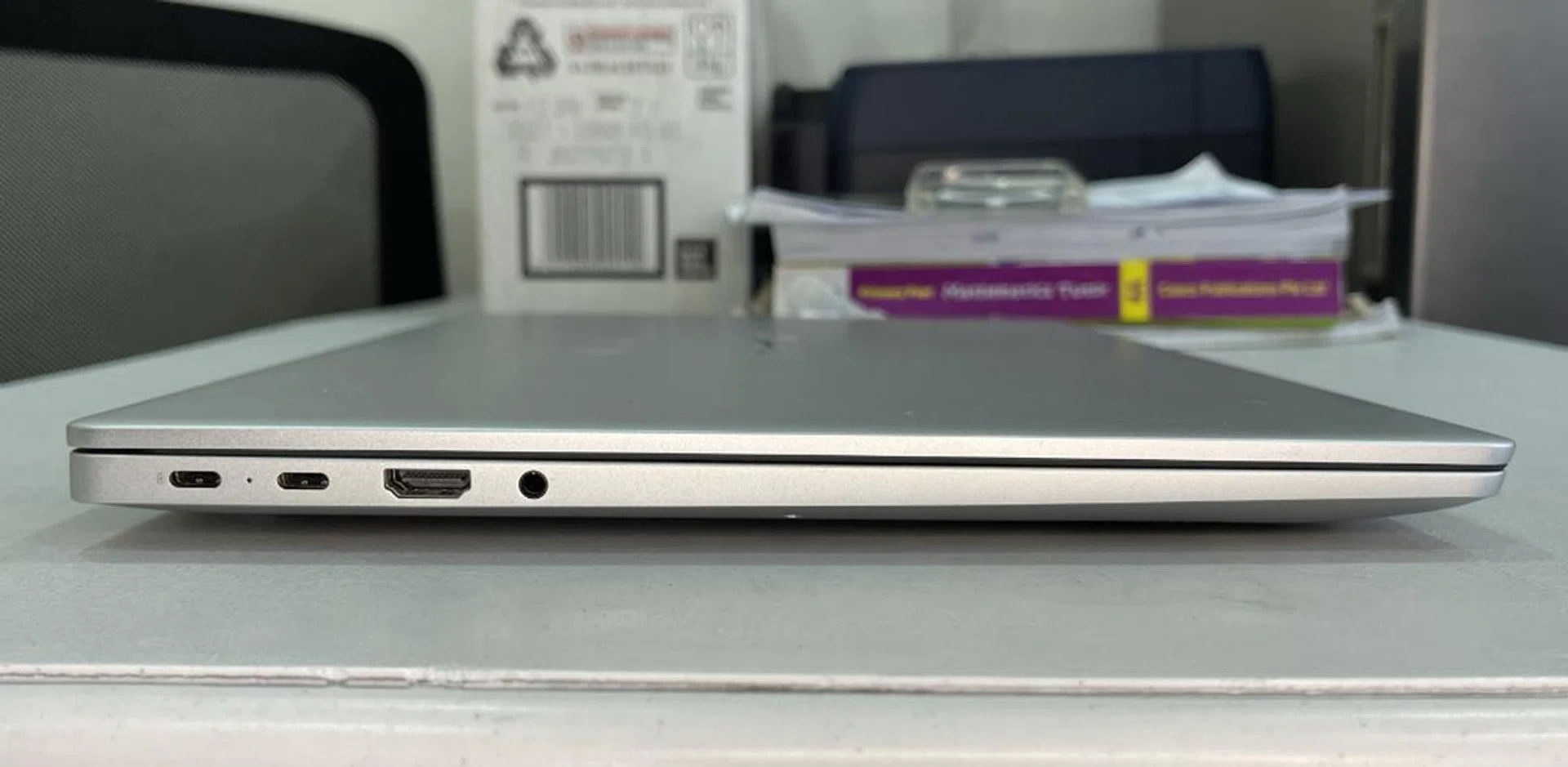 There are two more USB-A ports on the other side. 