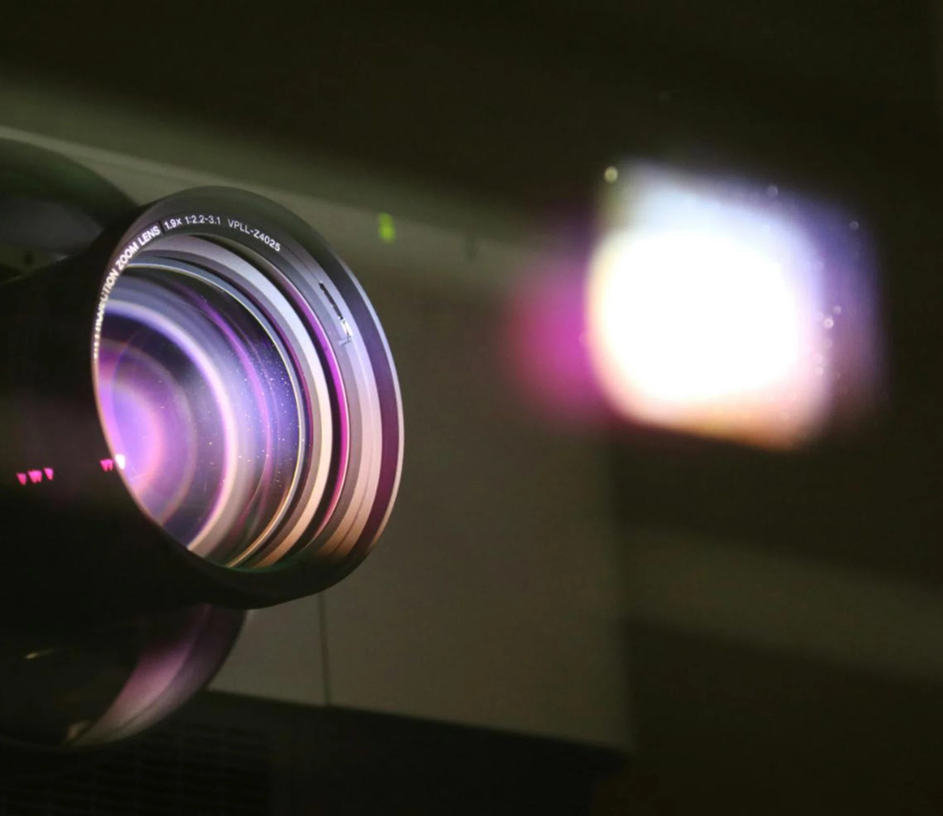 An image of a Projector in operation