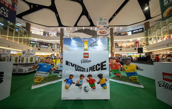 The LEGO Football Fest is happening at Compass One from now till 21 June.