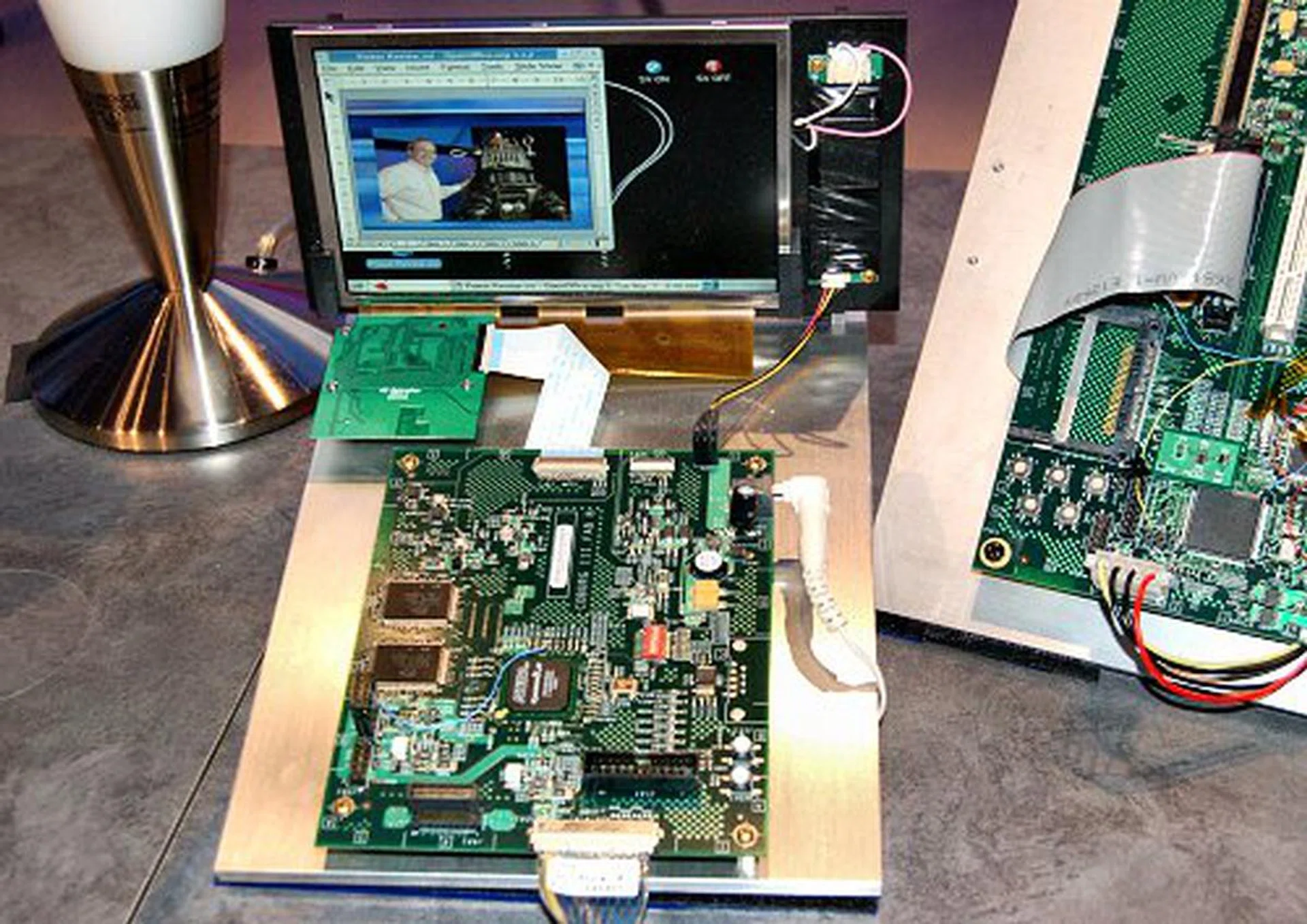 The Display Self-Refresh prototype sub-system.