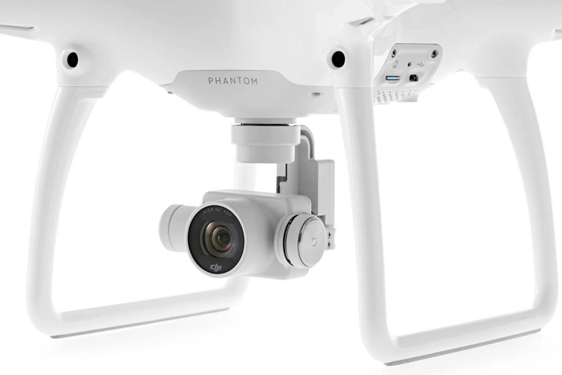 The new mounting system means the camera is more centrally placed now.
