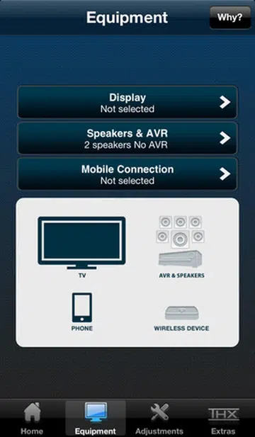 Screenshot of the app's interface
