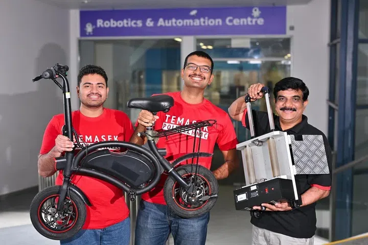 Image of the team behind the device