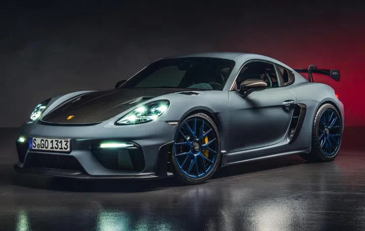 The new 718 Cayman GT4 RS (Image source: Porsche)