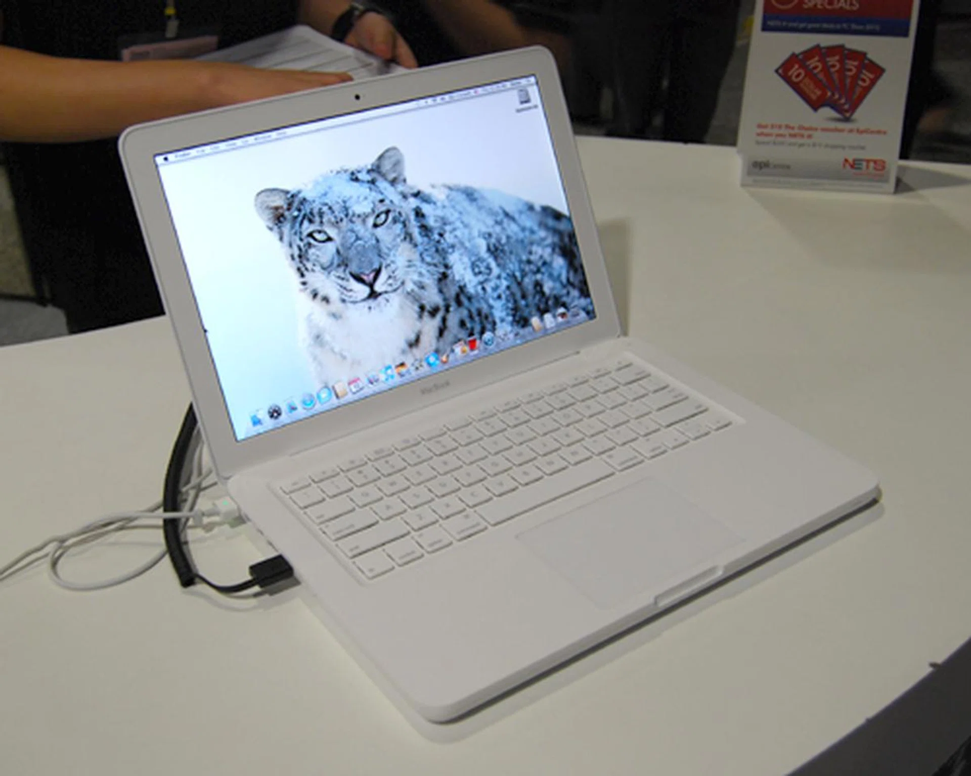 You definitely can't go wrong with white. And for all the white lovers out there, this 13-inch MacBook with a 2.26GHz processor is also one of the best buys at Epicentre. For every purchase you make, you'll also get to choose a 2.5-inch 320GB external HDD ,or get an upgrade to 4GB RAM.