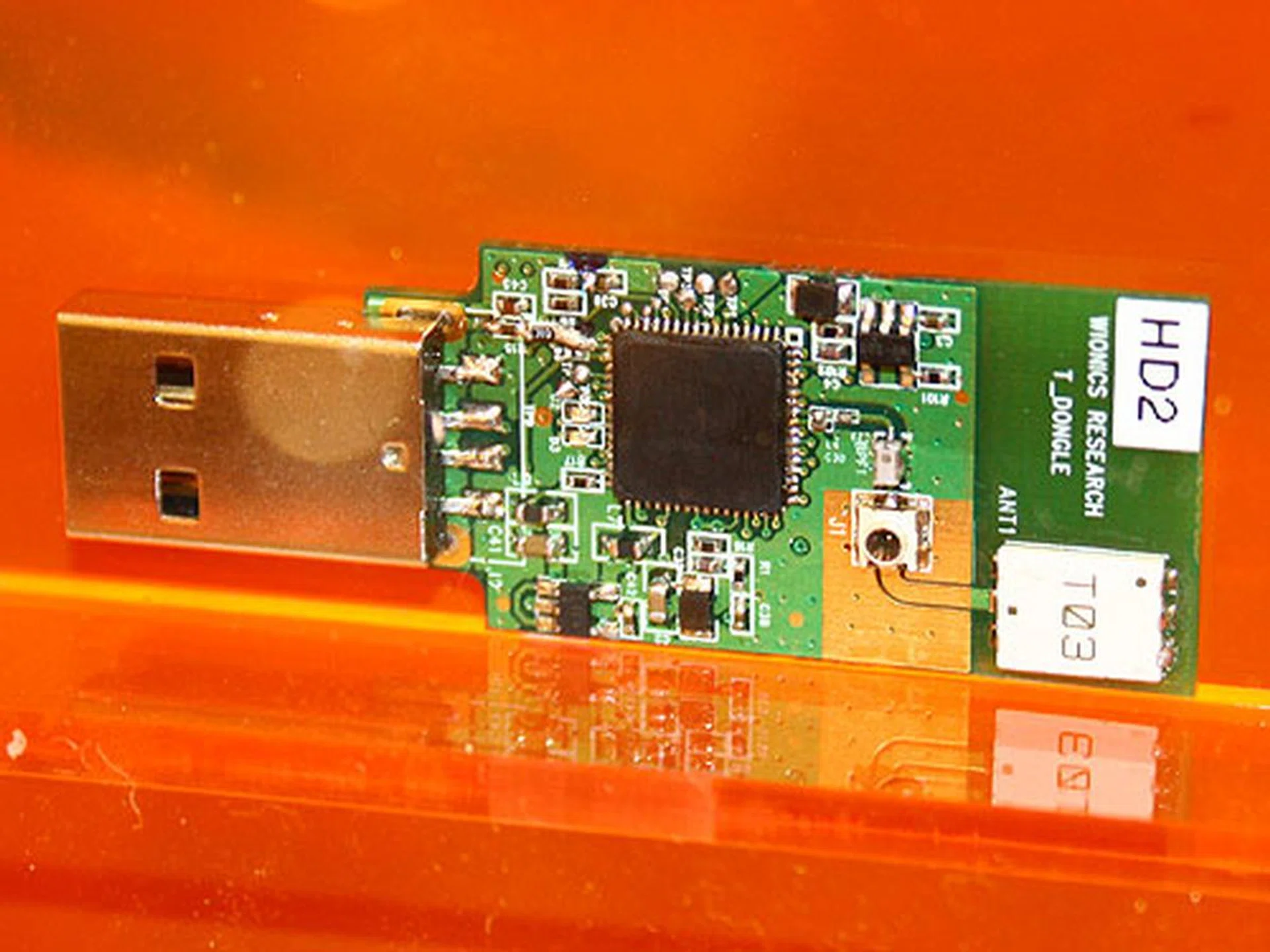  Realtek's wireless USB dongle.  