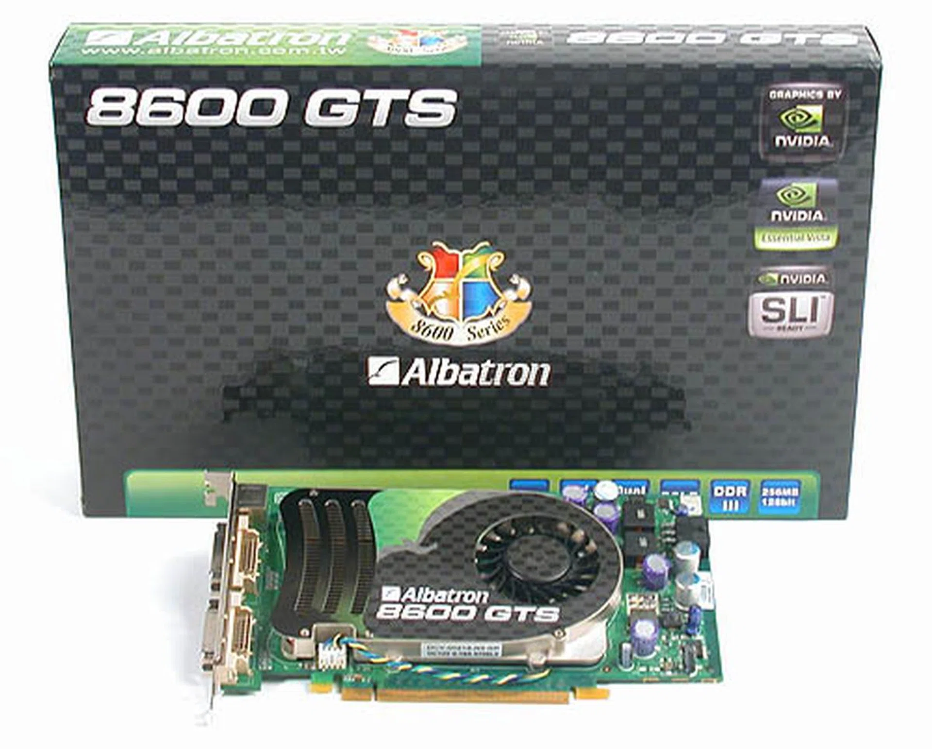 Albatron's GeForce 8600 GTS 256MB.