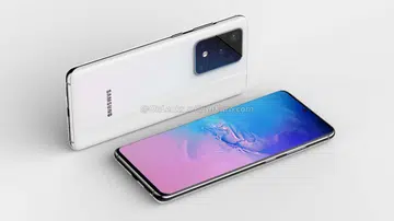The purported render of the next Samsung Galaxy S phone.