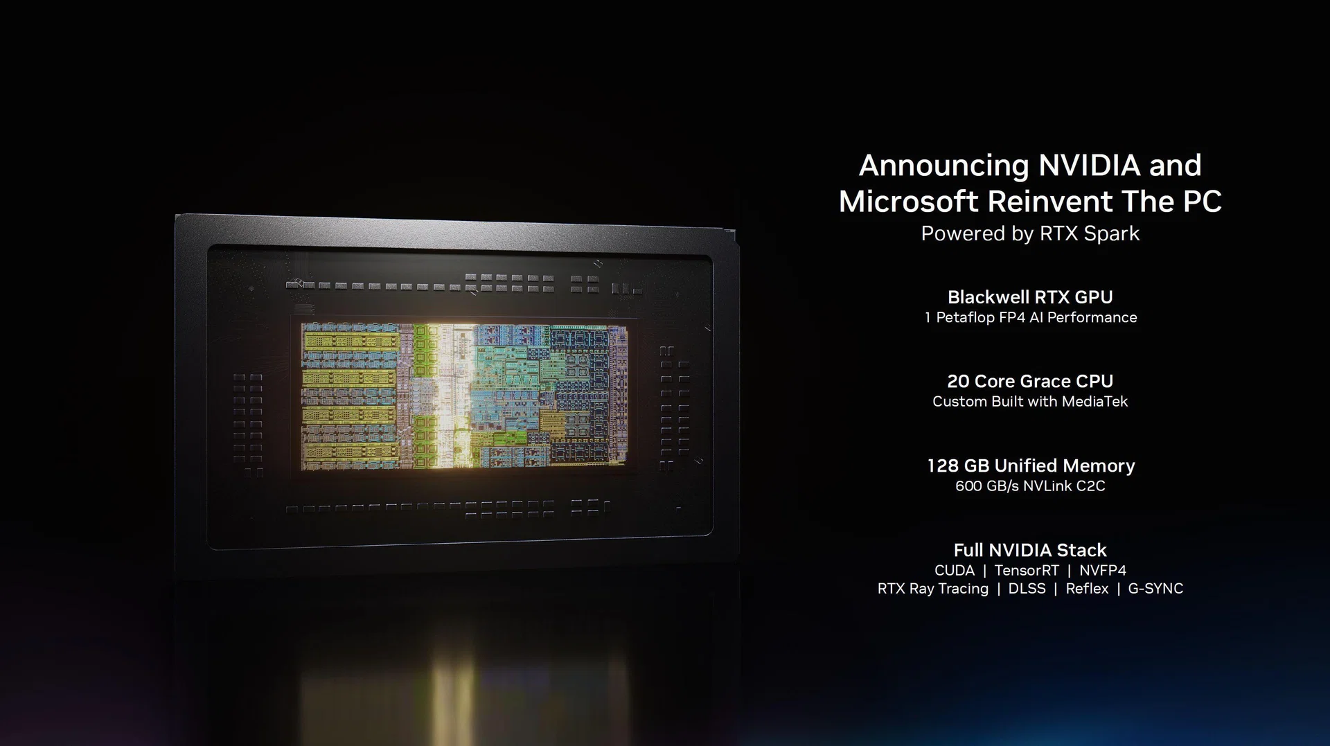 RTX Spark specs