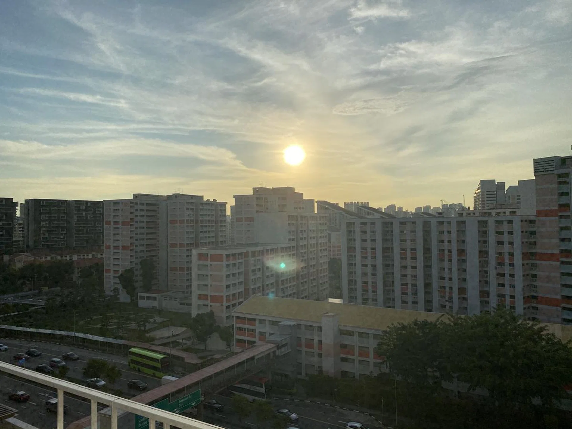 Shot with the iPhone 11 Pro Max's main wide camera. Look at how detail is lost in the foreground and how much noise and artifacts have been introduced. Click to see the full image.