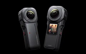 The ONE RS 1-Inch 360 Edition looks closer to their ONE X2 camera, though. (Image source: Insta360)