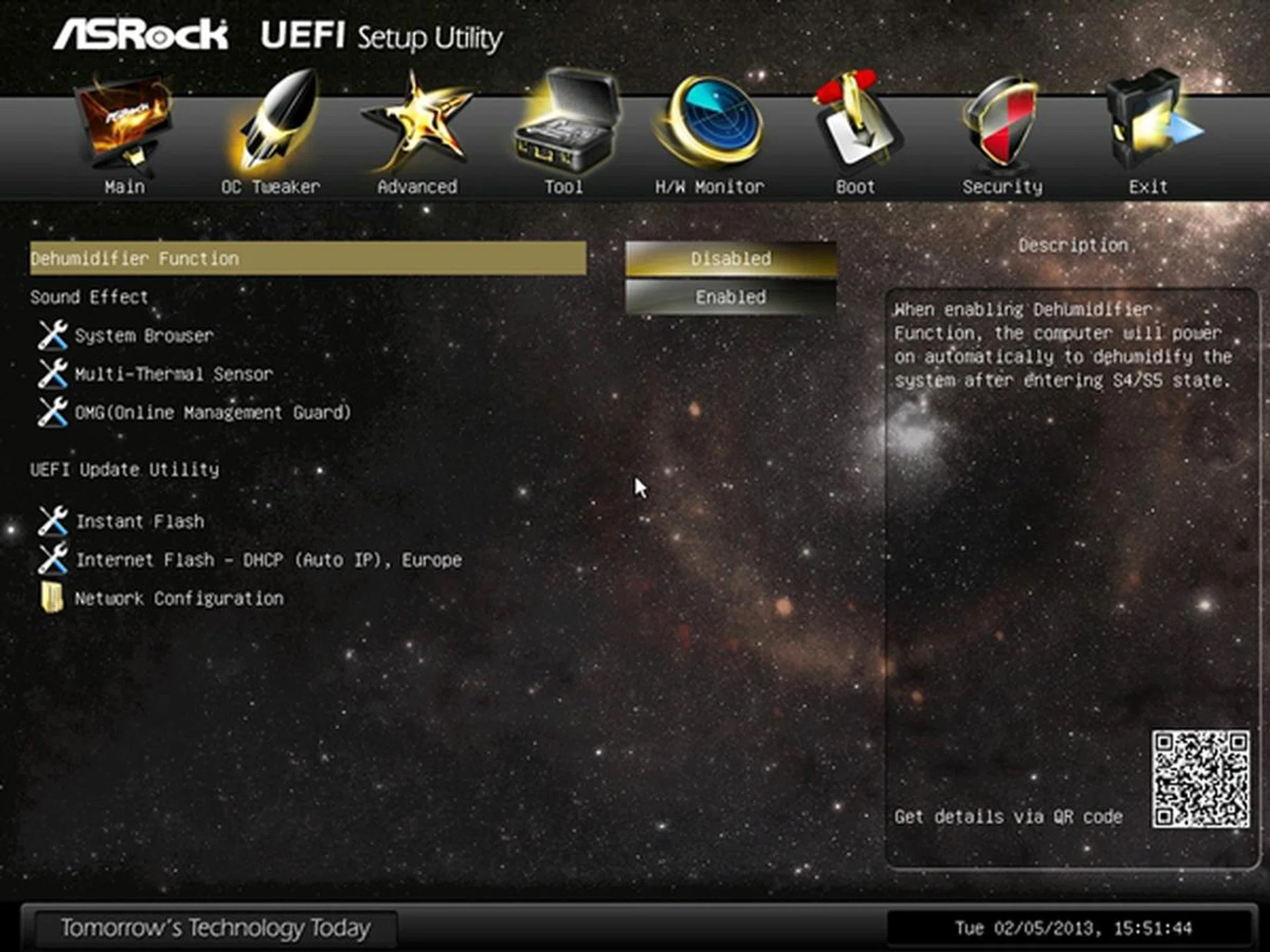Hot air is purported to carry more moisture; hence, by spinning the chassis fans to expel it and its extra moisture, the board is supposedly protected from the dangers of high humidity level, especially in an environment without air-conditioning equipment.