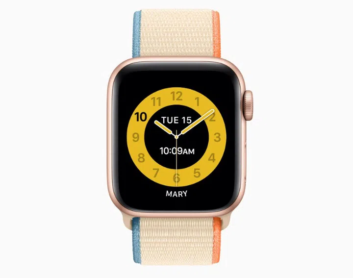 Some of the watch faces have been designed in collaboration with teachers to help children tell time better. (Image source: Apple)