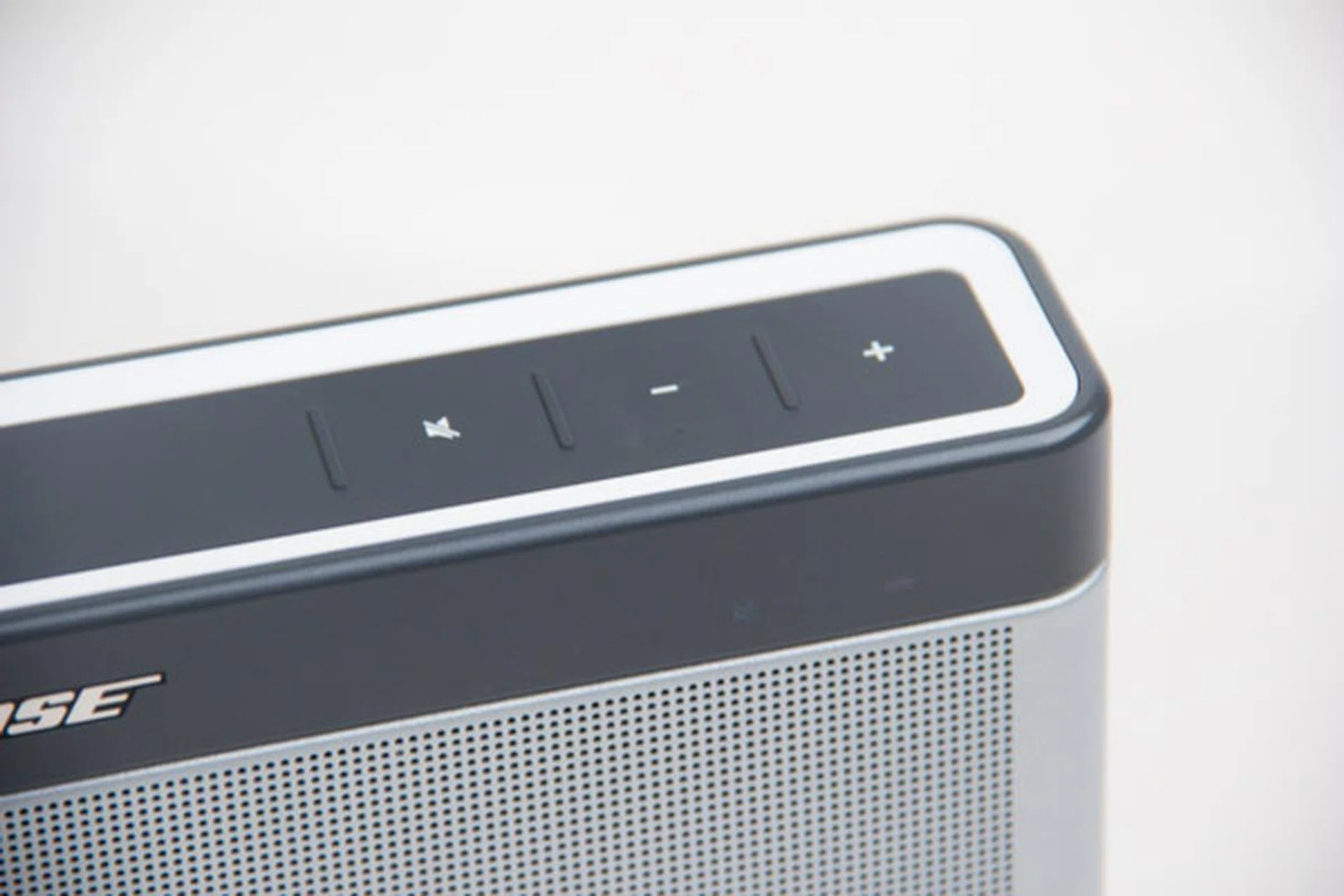 The right holds the mute, volume up and volume down buttons.