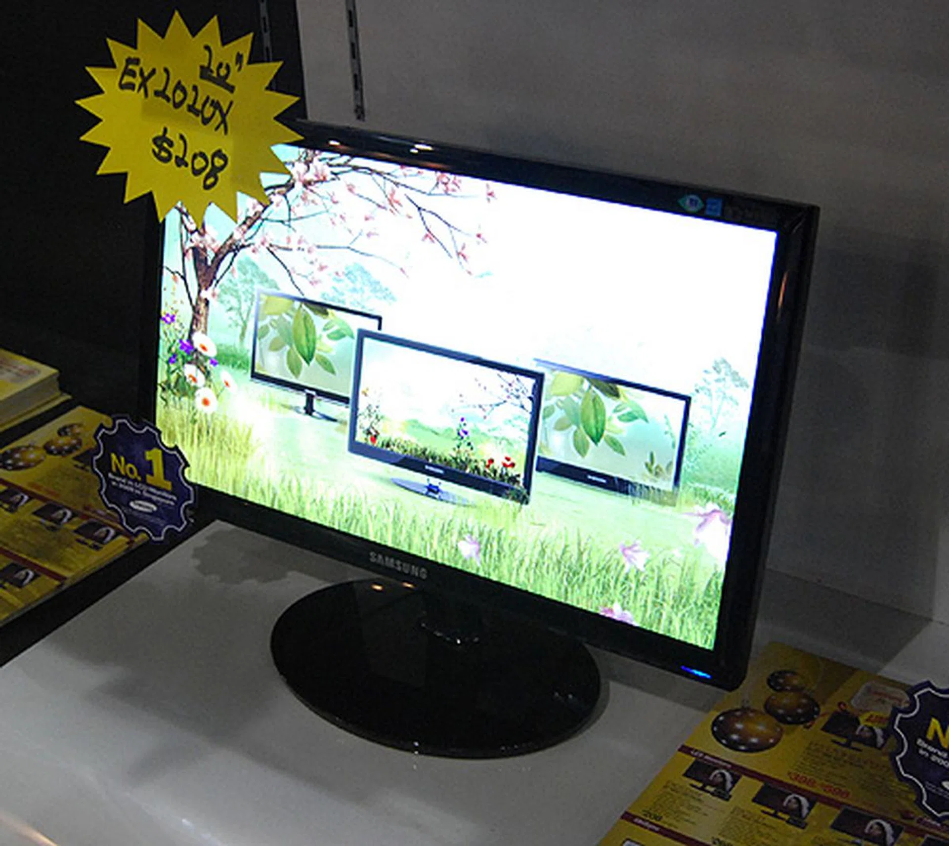 Looking for a new monitor? This 20-incher from Samsung has a maximum resolution of 1600 x 900 and is going for only $178 (U.P.: $198).