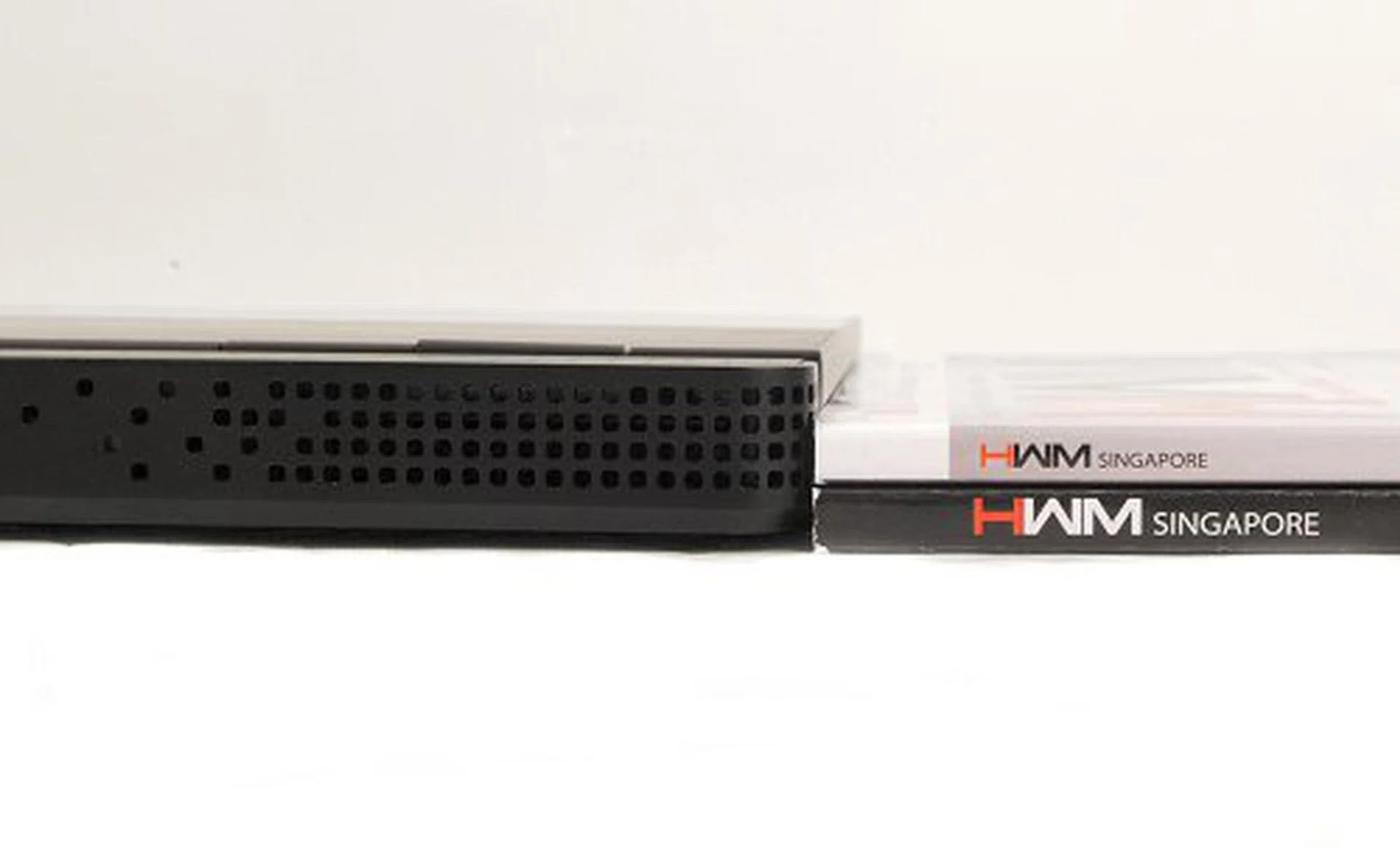 How thin is thin? Perhaps about three HWM issues as you can see.