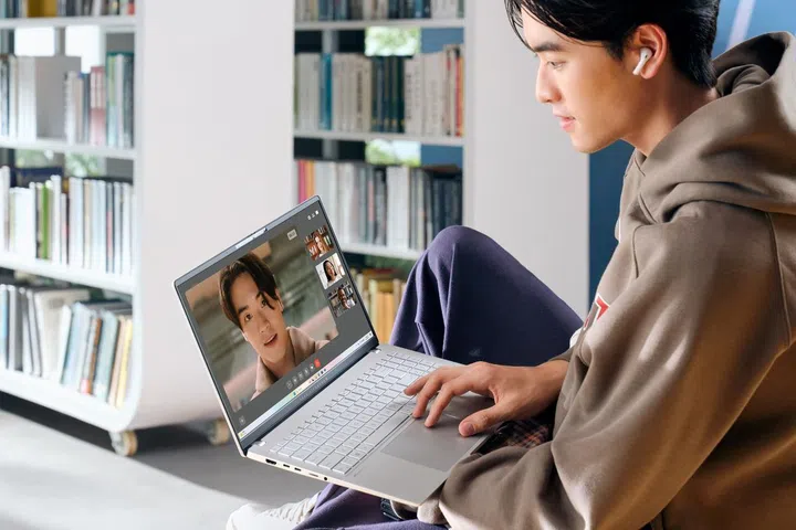 The ASUS Vivobook S15 is the brand’s first laptop featuring Windows Copilot+. PHOTO: ASUS