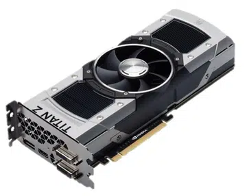 The ASUS GeForce GTX Titan Z. (Image Source: ASUS)