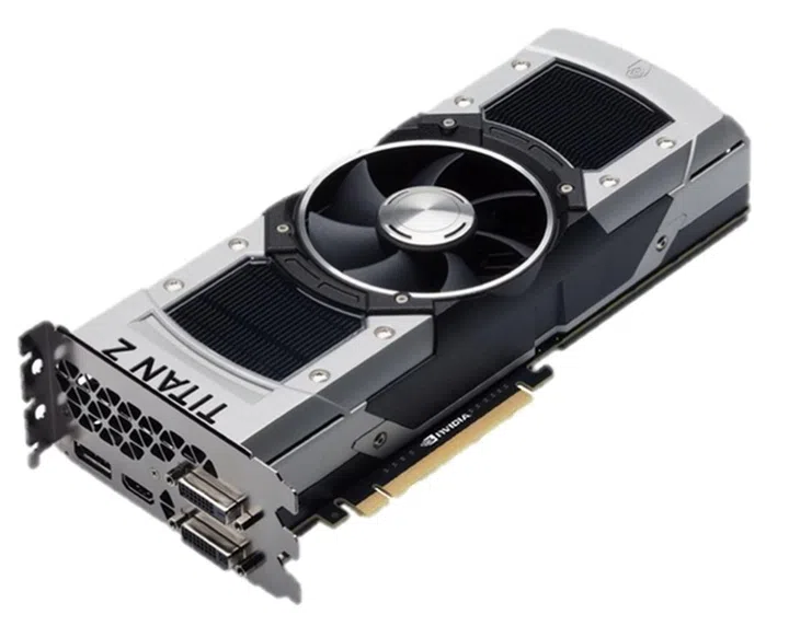 The ASUS GeForce GTX Titan Z. (Image Source: ASUS)