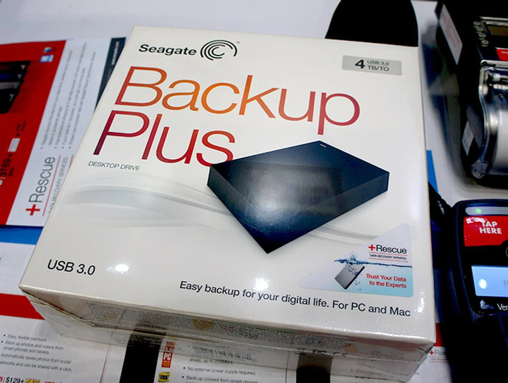 The 4TB Backup Plus is going for $399, which is $100 off its usual price.