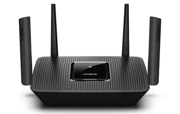 The Linksys MR8300 tri-band mesh gaming router. (Image source: Linksys)