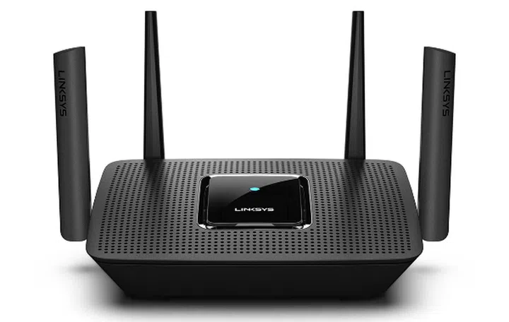 The Linksys MR8300 tri-band mesh gaming router. (Image source: Linksys)