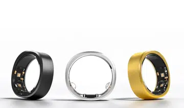 RingConn smart ring in three colours. Image Source: RingConn