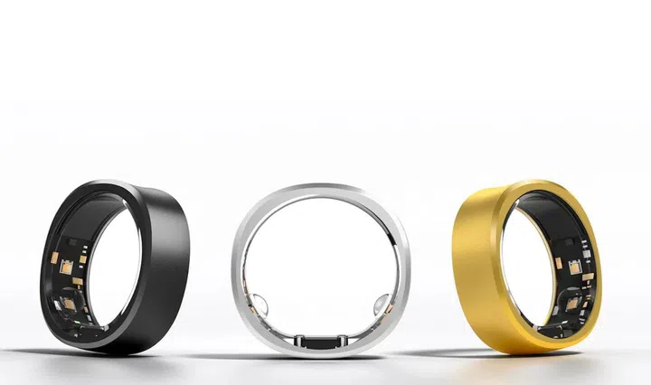 RingConn smart ring in three colours. Image Source: RingConn