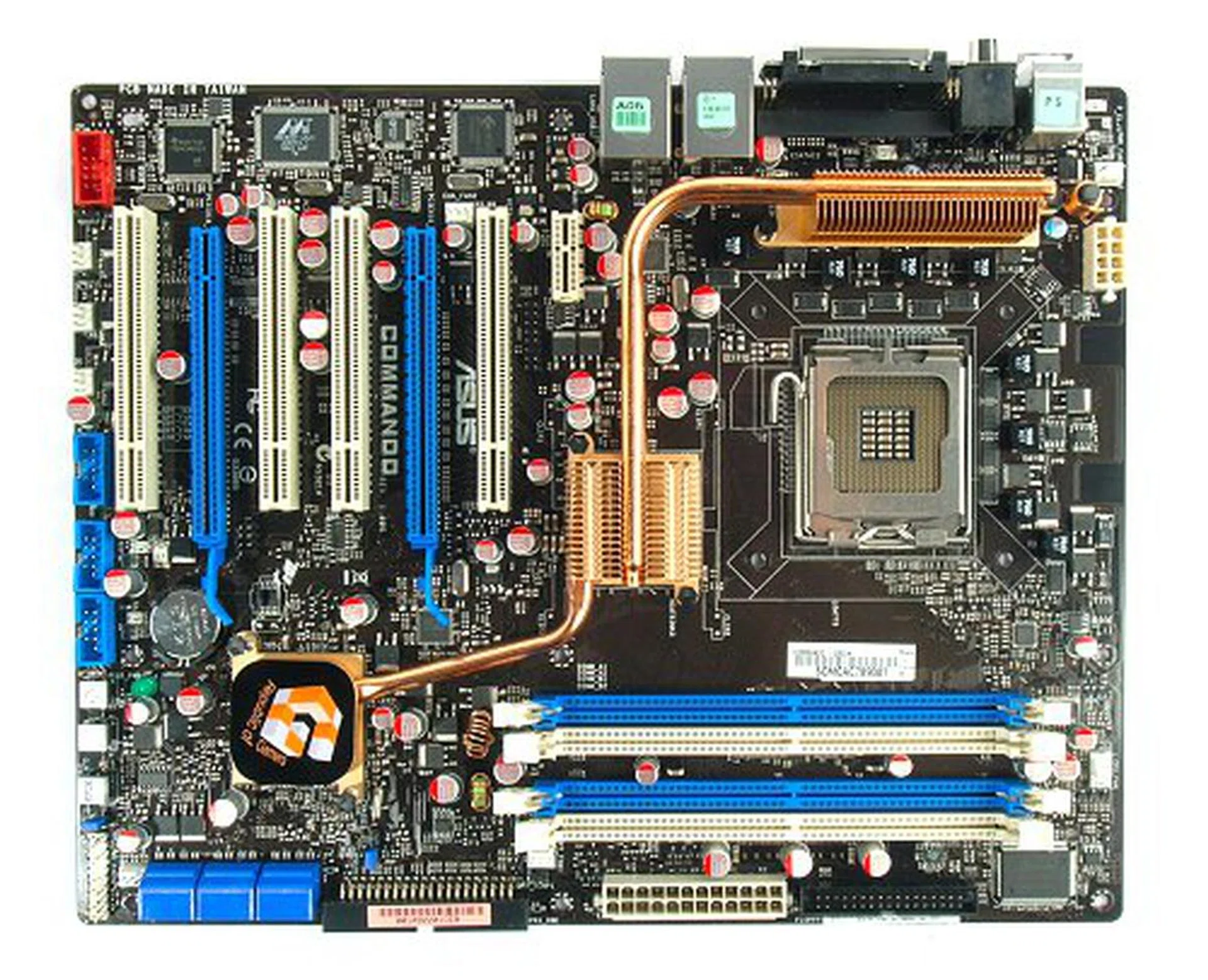 The ASUS Commando motherboard.
