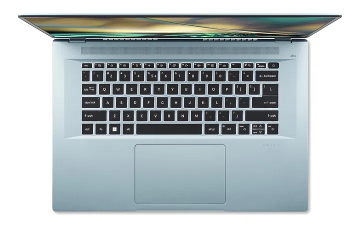Interestingly, despite its size, the Swift Edge doesn't have a number pad. (Image source: Acer)