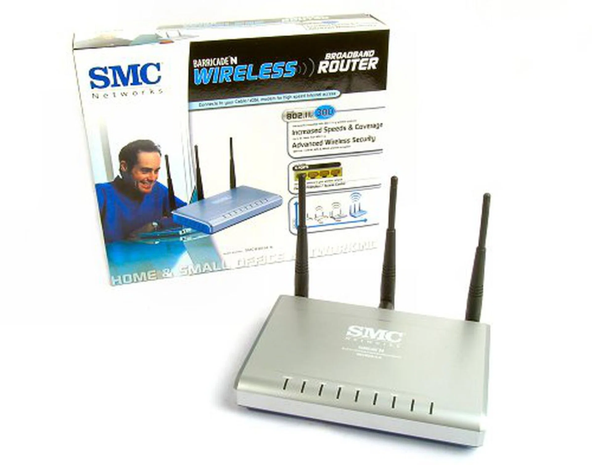 The SMC SMCWBR14-N is one of the best Draft-N routers in the market today.