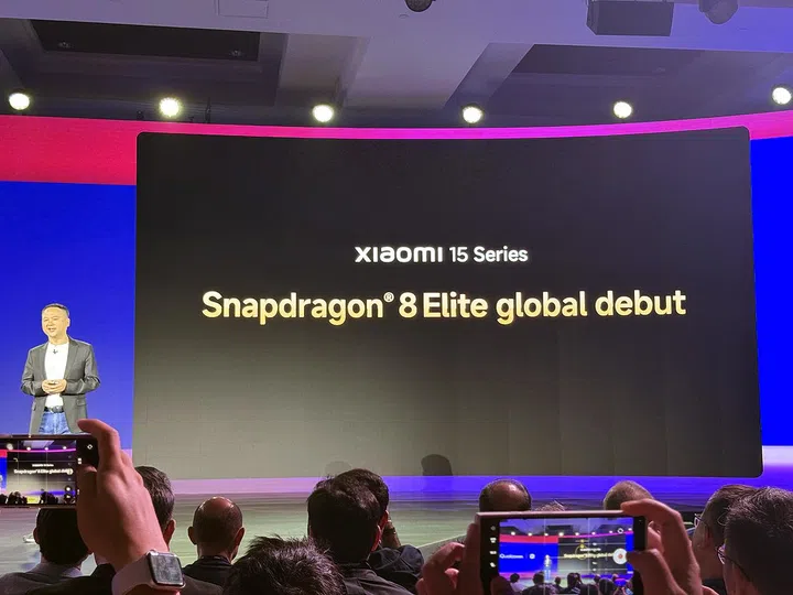 Xiaomi takes the stage... at a Qualcomm event. Photo: HWZ.