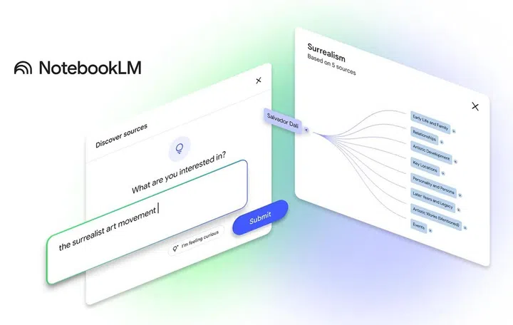 Google's NotebookLM is getting a ton of handy AI-powered tools to make self-learning even more OP. Image: Google.