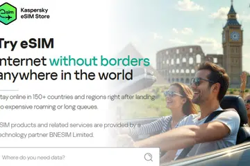 Kaspersky eSIM Store.