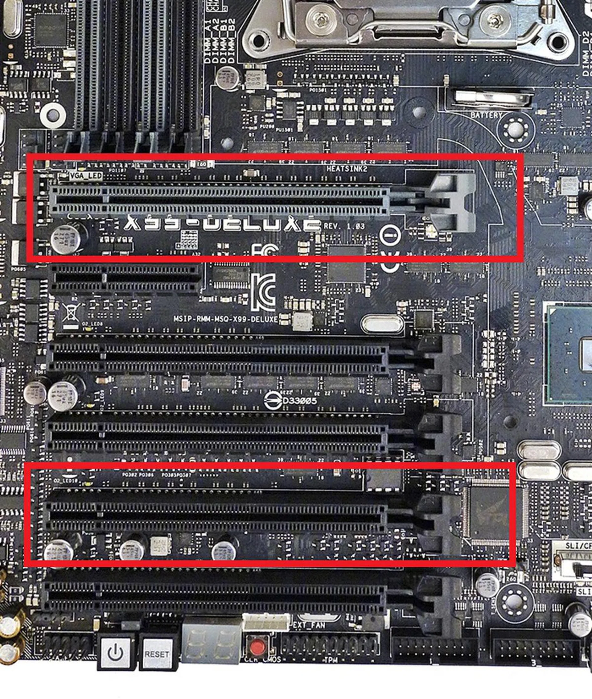 With M.2x4 mode enabled, slots PCIEX16_1 and PCIEX16_4 are suggested for a 2-way graphics cards setup. 