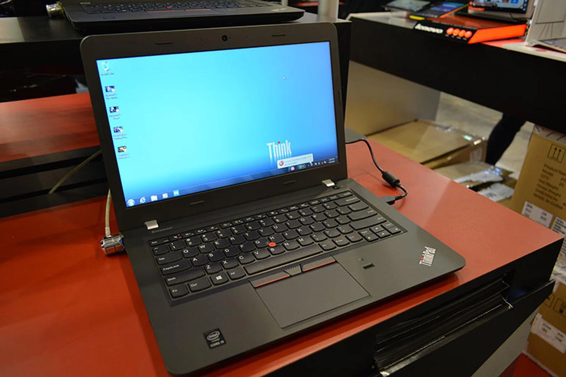 The Lenovo ThinkPad E450 is a handy 14-inch business notebook with an all-black, utilitarian design. It comes with an Intel Core i5-5200U processor, 4GB of RAm and a 500GB HDD.  What's more, it even has a discrete AMD Radeon R7 M260 graphics card. The 1920 x 1080 Full HD display should also be more than adequate for productivity tasks. It is available at the PC Show now for $1,299. For an additional 4GB of RAM and an Intel Core i7-5500U processor, you'll need to shell out $1,499.
