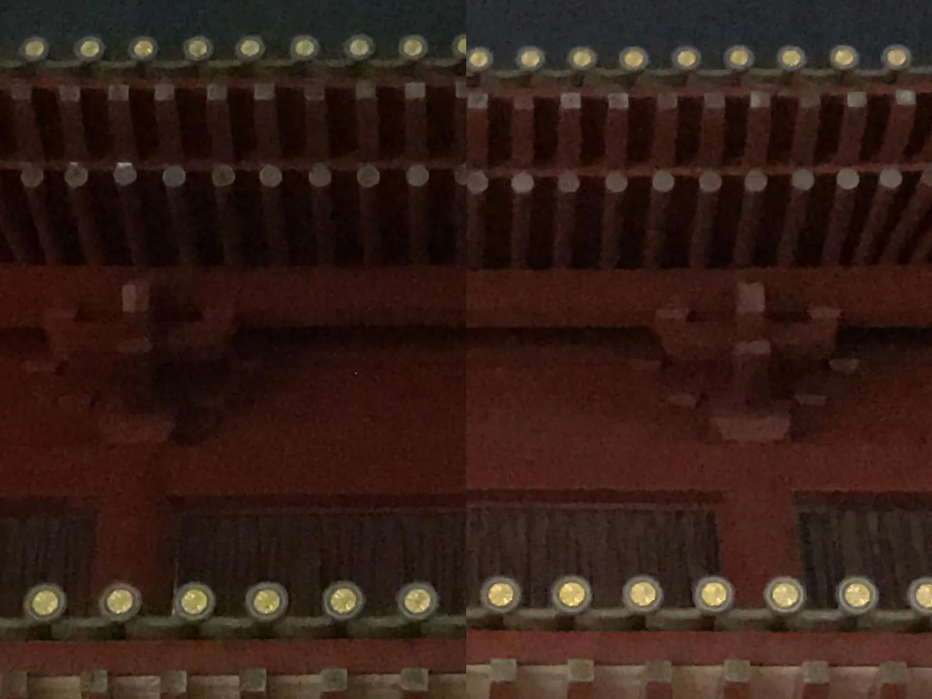 iPhone 6s Plus (left), iPhone 7 Plus 28mm (right).