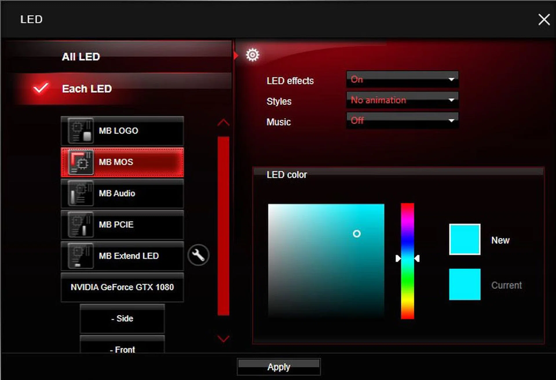 MSI Gaming App