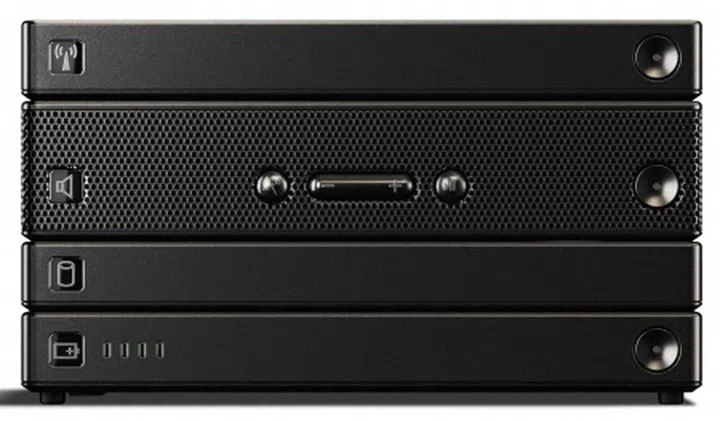 Lenovo's ThinkPad Stack line of products can be stacked any order you choose.