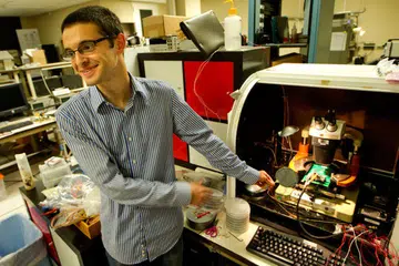 Mr. Max Shulaker, a Stanford graduate student, is a leading member of the research group that built the carbon nanotube computer. (Image Source: New York Times)