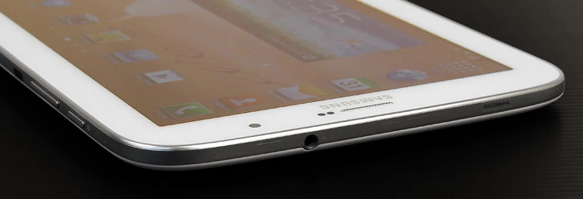 On top, you'll find a 3.5mm headphone jack.