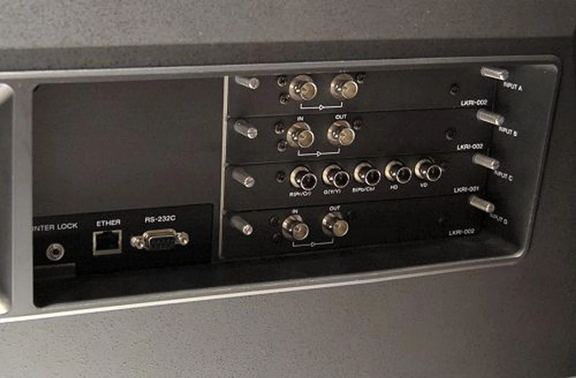  Here are its connectivity options at the rear.  