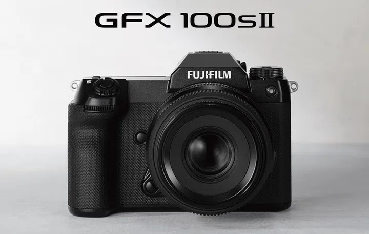 The Fujifilm GFX 100S II features a staggering 102MP medium-format sensor. Medium format sensors are roughly 1.7 times the size of full frame sensors.