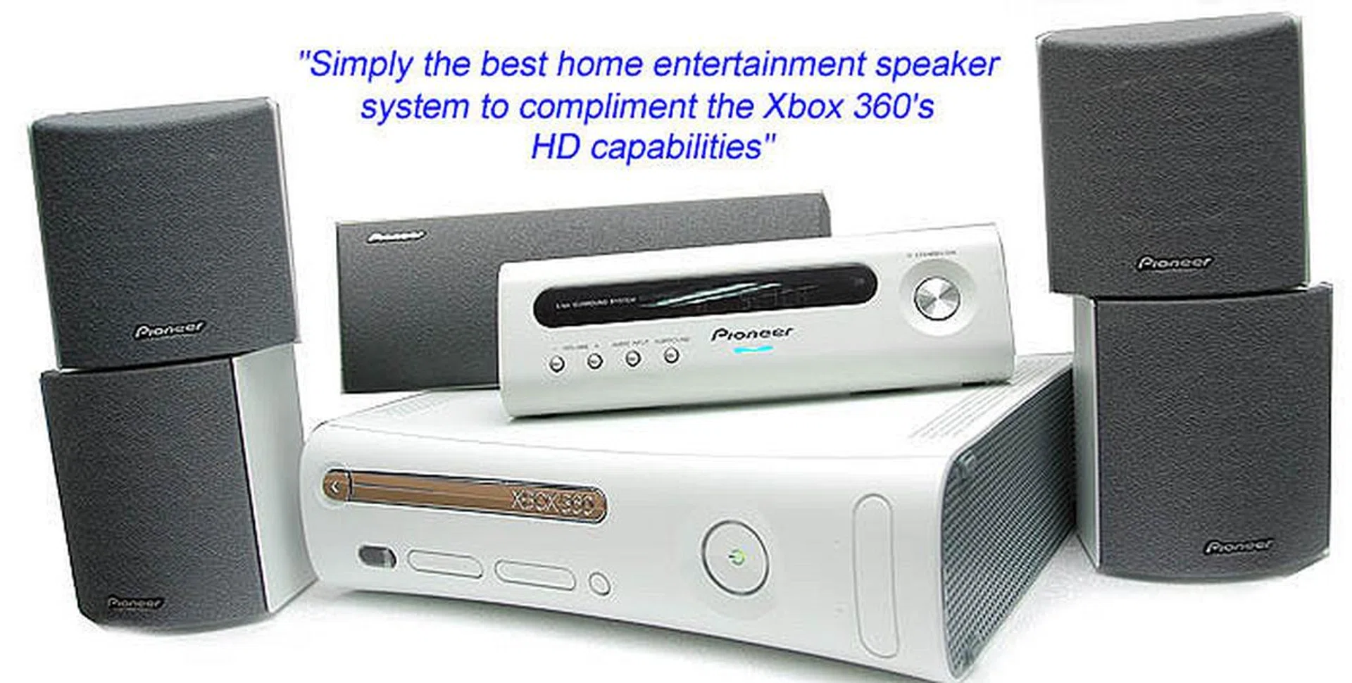 First Looks: Pioneer HTP-GS1 Surround Sound Speakers for Xbox 360 ...