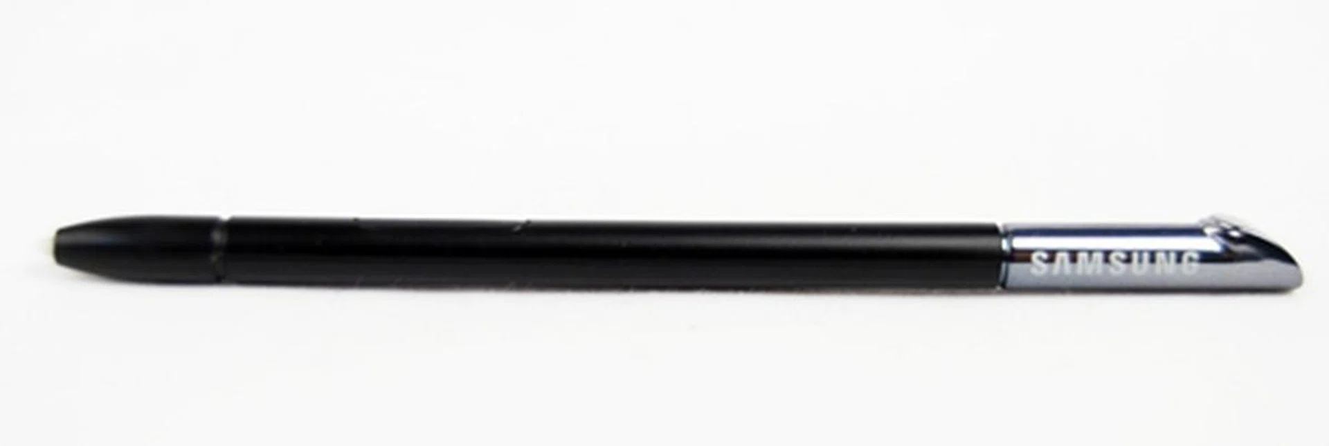 It works like a stylus but Samsung prefers to call it the S Pen.