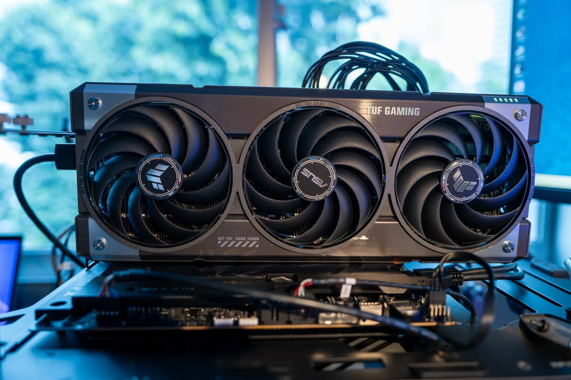 If you're an RGB lover, then the TUF Gaming line might not be up to your taste. Photo: HWZ