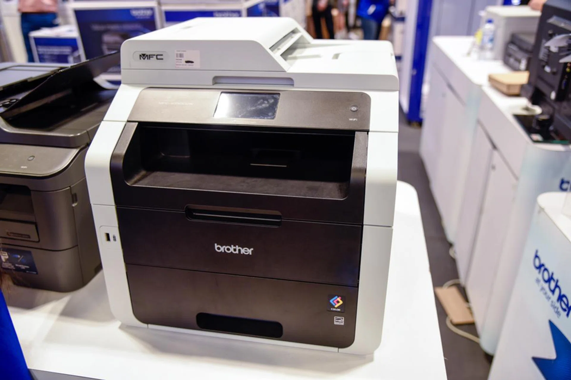 If you’re looking for something more capable, you can save S$200 off Brother’s MFC-9330CDW color LED multi-function centre, at S$498 (U.P. S$698). Does duplex and wireless printing, with the ability to scan to external cloud services. Prints up to 22ppm in mono and color, with a 35-sheet ADF and a 250-sheet tray. A 3.7” touchscreen LCD makes operation easy. Comes with a 3 years on-site warranty and S$50 shopping voucher.
