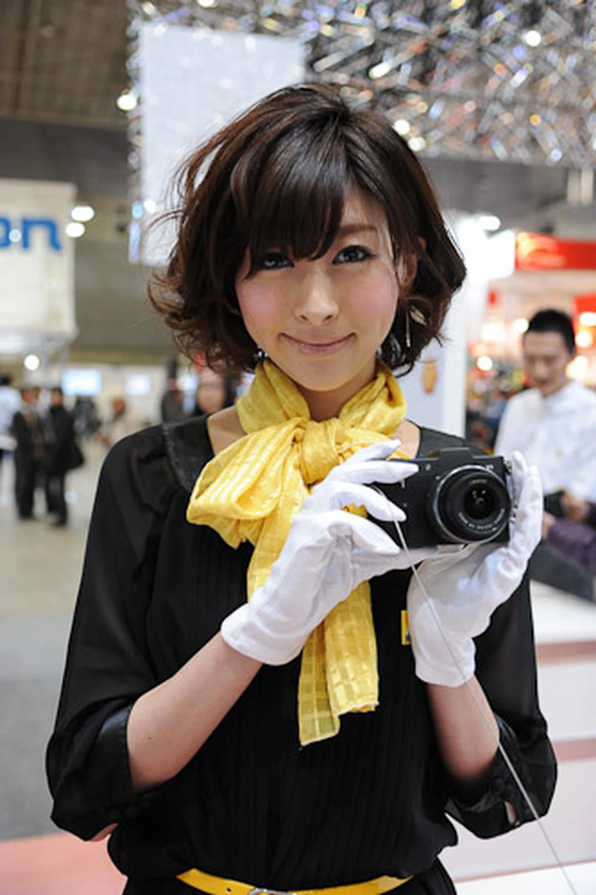 The brand new Coolpix compact cameras as well as the Nikon 1 mirrorless system cameras were also on display.