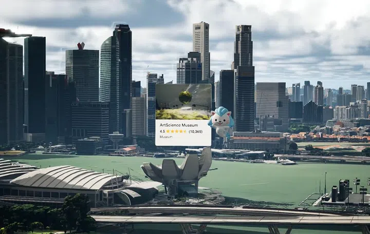 Immersive Stream for XR prototype. Source: Google Singapore.