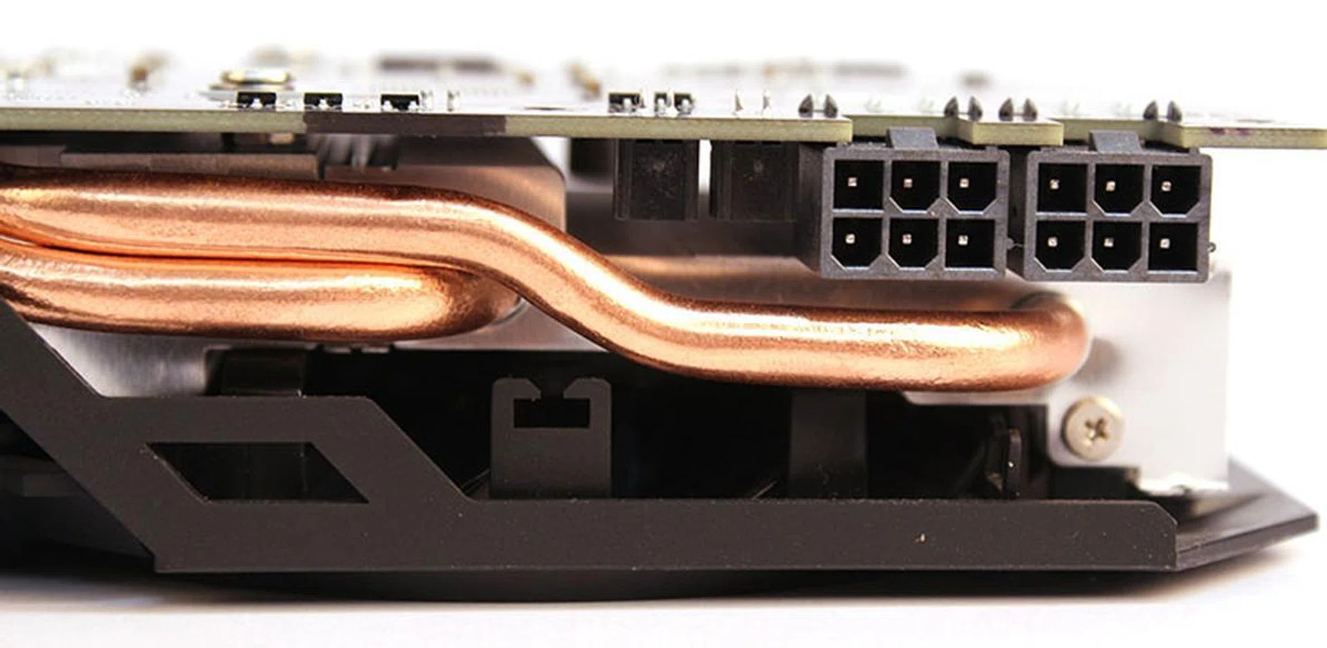 The card will run just fine on two 6-pin PCIe connectors.